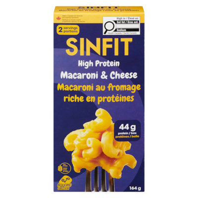 SINFIT High Protein Macaroni & Cheese 164 g, $5.79/100g