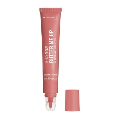 Rimmel London Oh My Gloss! Butter Me Up Lip Balm – With Squalane & Peptides, Cappuccino - 007 15 ml, $69.93/100ml