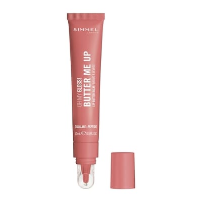 Rimmel London Baume à lèvres oh my gloss! butter me up – au squalane et aux peptides cappuccino - 007 15 ml, 69,93 $/100ml
