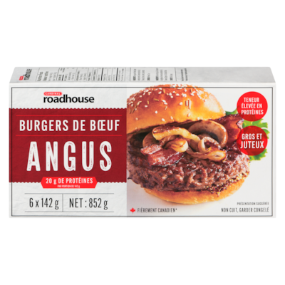 Cardinal Burgers de bœuf angus 852 g, 2,11 $/100g