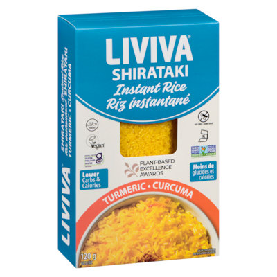 Instant Rice Shirataki Turmeric
