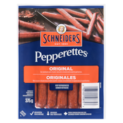 Schneiders Grignotises de saucisson originales 375 g, 3,46 $/100g
