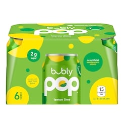 Bubly Sparkling Water Bubly Pop Berry Soda - 6x355.0 ml | Zehrs