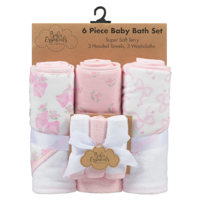 6 Piece Baby Bath Set