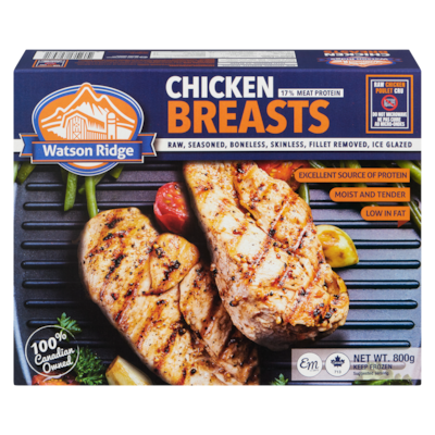 Watson Ridge Chicken Breasts 800 g, $2.12/100g