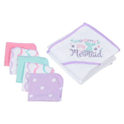 Baby Essentials 6 Piece Bath Set 1 ea, $14.99/1ea