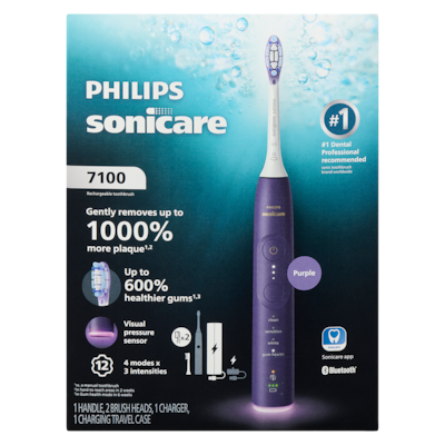 Rechargeable Toothbrush 7100 Purple