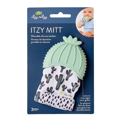 Itzy Mitt™ Mitaine de Dentition Cactus 1 ea, 12,99 $/1ch