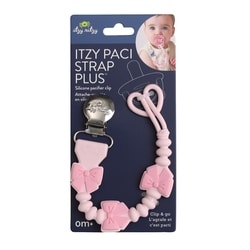 Itzy Ritzy Silicone Pacifier Strap, Pink 1 ea, $11.99/1ea