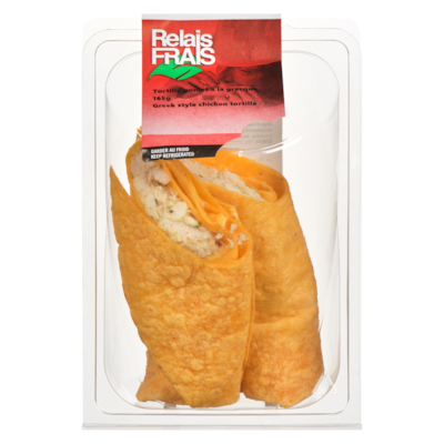 Martel Greek Style Chicken Tortilla 165 g, $5.45/100g