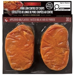 Marcangelo Pork Loin Centre Cut Chops Applewood Bbq Flavour 380 g, $2.37/100g