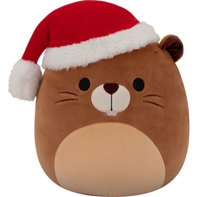 Squishmallows 8" Holiday Plush - Chip the Beaver with Santa Hat 1 ea, $13.00/1ea