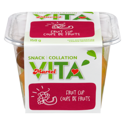 Martel Snack Fruit Cup 150 g, $3.33/100g