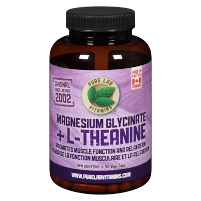 Pure Magnesium Glycinate + L-Theanine 90 ea, $0.28/1ea