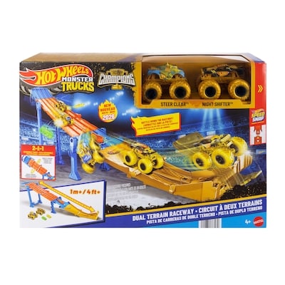 Hot Wheels Monster Trucks Dual Terrain Raceway 1 ea, $45.00/1ea