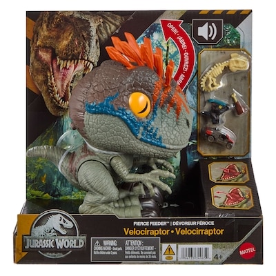 Jurassic World Fierce Feeder Velociraptor 1 ea, $51.00/1ea