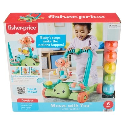 Fisher-Price Moves With You Trotteur Tortue 1 ea, 45,00 $/1ch