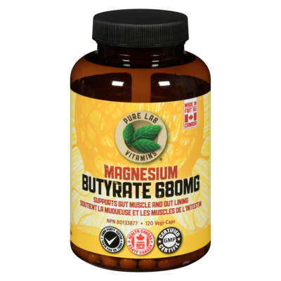 Pure Magnesium Butyrate 680 Mg 120 ea, $0.44/1ea