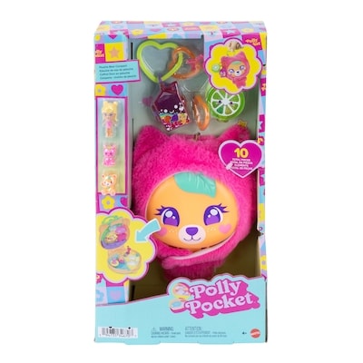 Polly Pocket Plushie Bear Compact 1 ea, $32.00/1ea