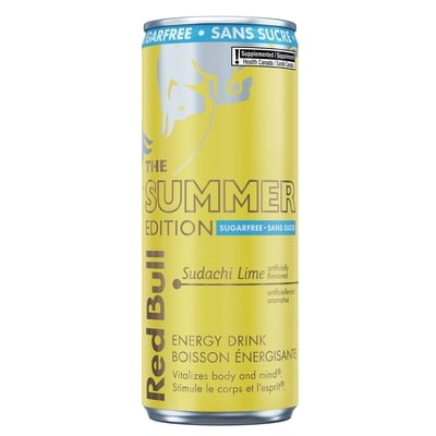 Red Bull Energy Drink, Sudachi Lime, Sugarfree 250 ml, $1.20/100ml