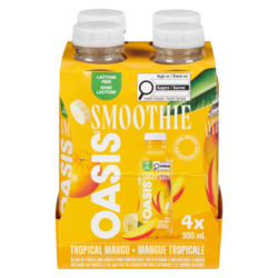 Oasis Smoothie Tropical Mango 4x300.0 ml, $0.71/100ml