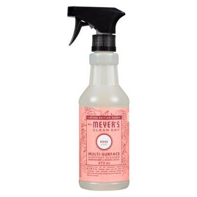 Mrs. Meyer's Clean Day Multi-Surface Everyday Cleaner Rose Scent Limited Edition Scent 473 ml, $1.69/100ml