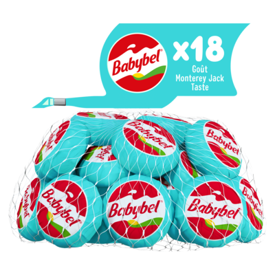 Babybel Semi-Soft Ripened Cheese Mini Monterey Jack Taste 27% M.F. 360 g, $4.30/100g
