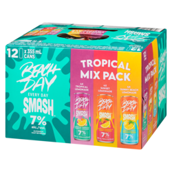 Beach Day Every Day Alcoholic Malt Beverage Tropical Mix Pack (ID
