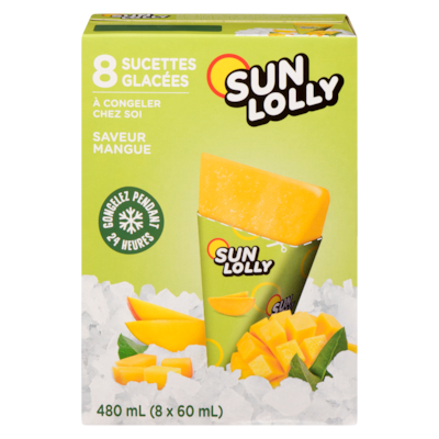 Kisko Sucettes glacées saveur mangue 480 ml, 1,46 $/100ml