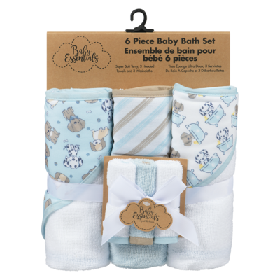 CapriCare Ensemble de bain pour bébé 6 pièces 6 ea, 2,83 $/1ch