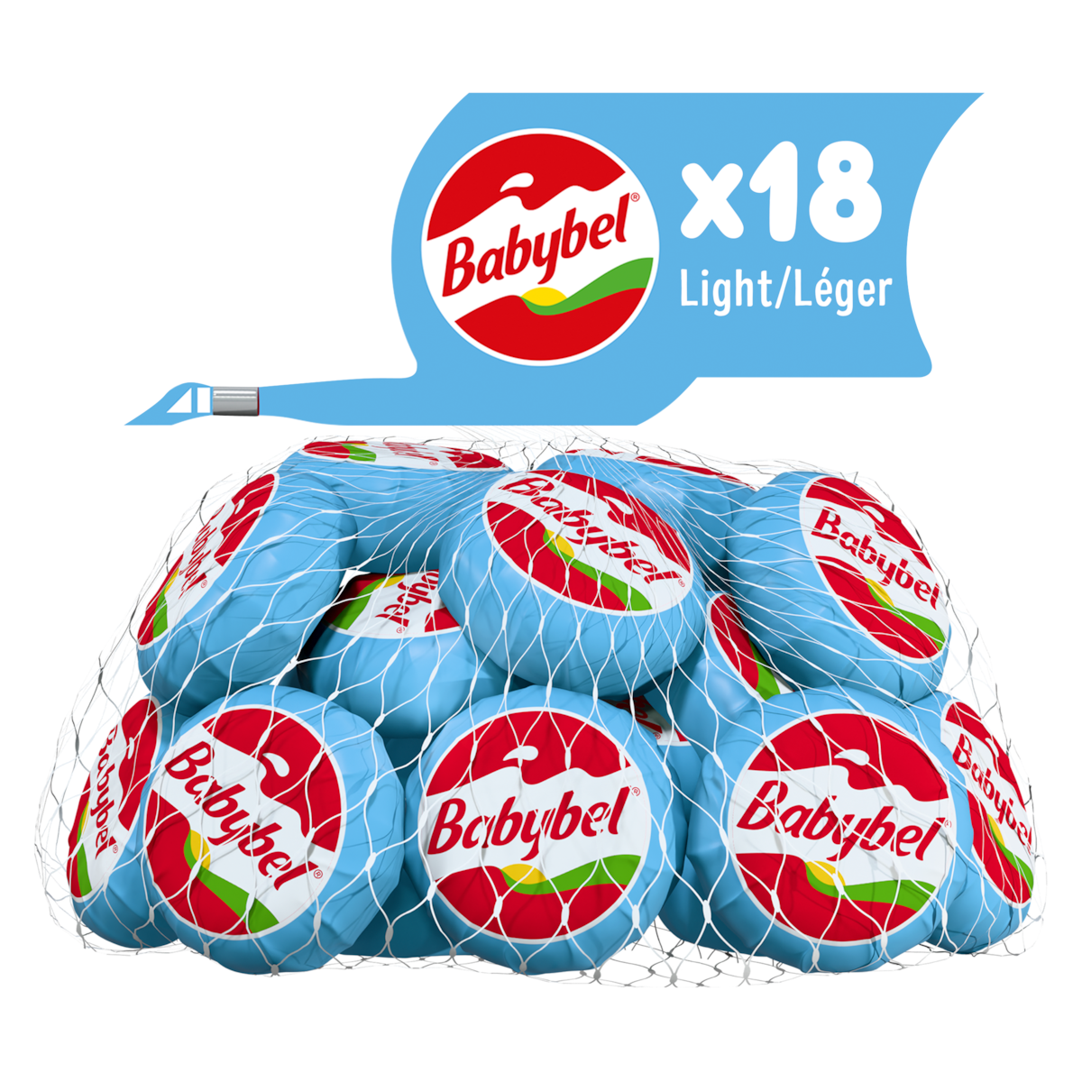 Babybel Mini Light Semi-Soft Ripened Cheese