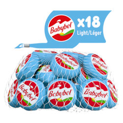 Babybel Semi-Soft Ripened Cheese Mini Light 15% M.F. 360 g, $4.30/100g