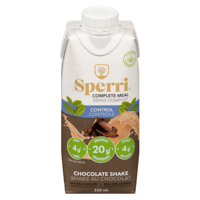 Sperri Meal Replacement Control Chocolate Shake 330 ml, $1.91/100ml