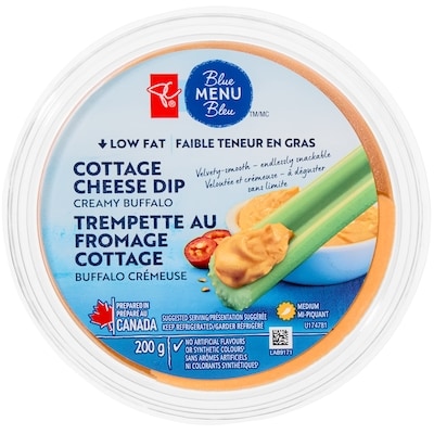 Trempette au fromage cottage à saveur Buffalo crémeuse