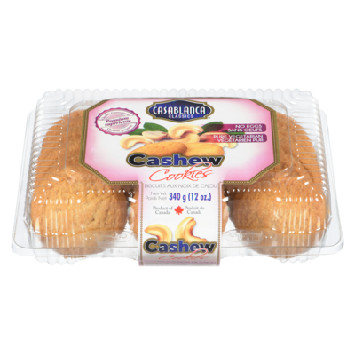 Gelda Cookies Cashew 340 g, $1.17/100g