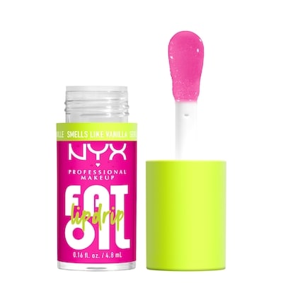 NYX Professional Makeup Fat Oil Lip Drip, Lip Gloss, 12 HR Hydration Suga Baddie 1 ea, $15.49/1ea