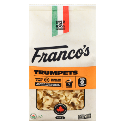 Nia Pure Nature Pâtes trumpets 454 g, 1,10 $/100g
