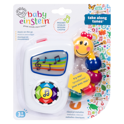 Baby Einstein Take Along Tunes 3m+ 1 ea, $12.99/1ea