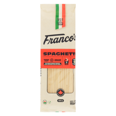 Franco American Pasta Spaghetti 454 g, $1.32/100g