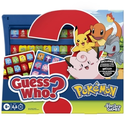 Hasbro Gaming Guess Who? Pokémon Edition Game 1 ea, $30.00/1ea
