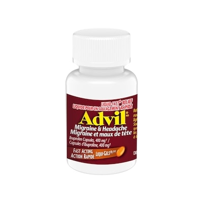 Migraine & Headache Ibuprofen Capsules 400mg