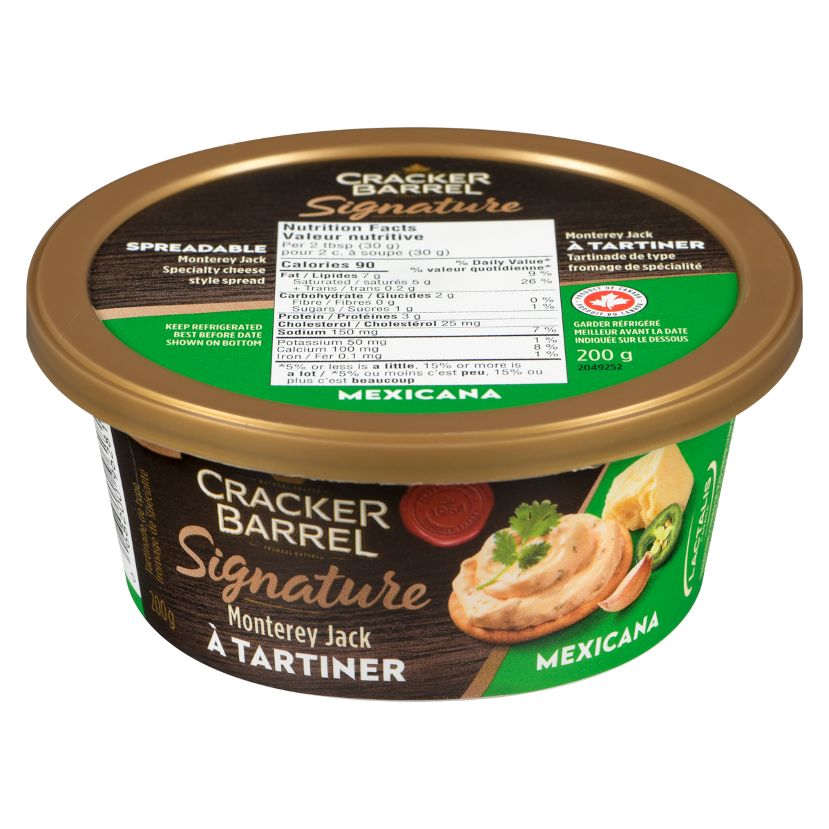 Cracker Barrel Spreadable Monterey Jack