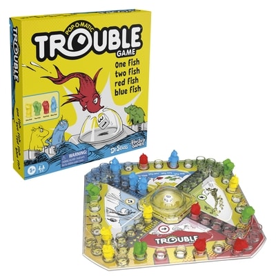 Trouble : Poisson un, poisson deux, poisson rouge, poisson bleu (SEULEMENT ICI)