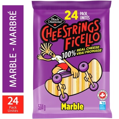 Black Diamond Ficelo Fromage Marbré 24 unités 504 g, 2,18 $/100g