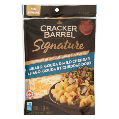 Cracker Barrel Shredded Cheese Gourmet Blend 33% M.F. 300 g, $4.66/100g