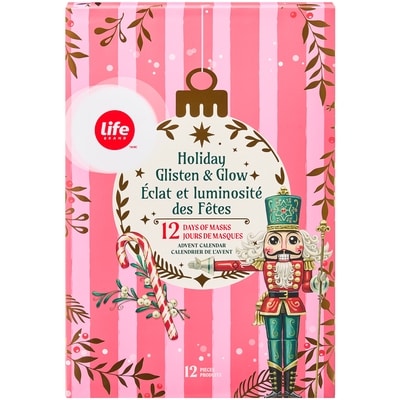 Life Brand Holiday Glisten & Glow 12 Days Of Masks 1 ea, $15.00/1ea