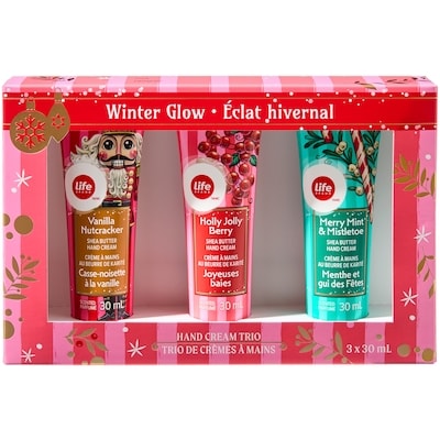 Life Brand Winter Glow Hand Cream Trio 1 ea, $7.00/1ea