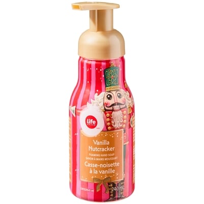 Life Brand Vanilla Nutcracker Foaming Hand Soap 240 ml, $1.67/100ml