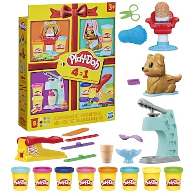 Hasbro Mini coffrets 4-en-1, coffret cadeau de jouets de pâte à modeler (SEULEMENT ICI) 1 ea, 26,99 $/1ch