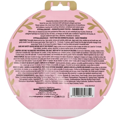 Hydrolyzed Collagen and Lotus Flower Extract Renewing Sheet Mask